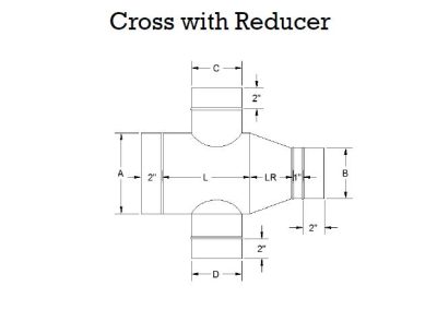 Cross with Reducer