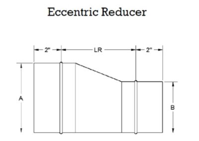 Eccentric Reducer drawing