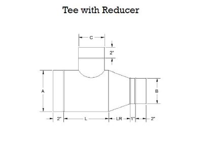 Tee With Reducer