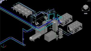 Design work using BIM-CAD Software