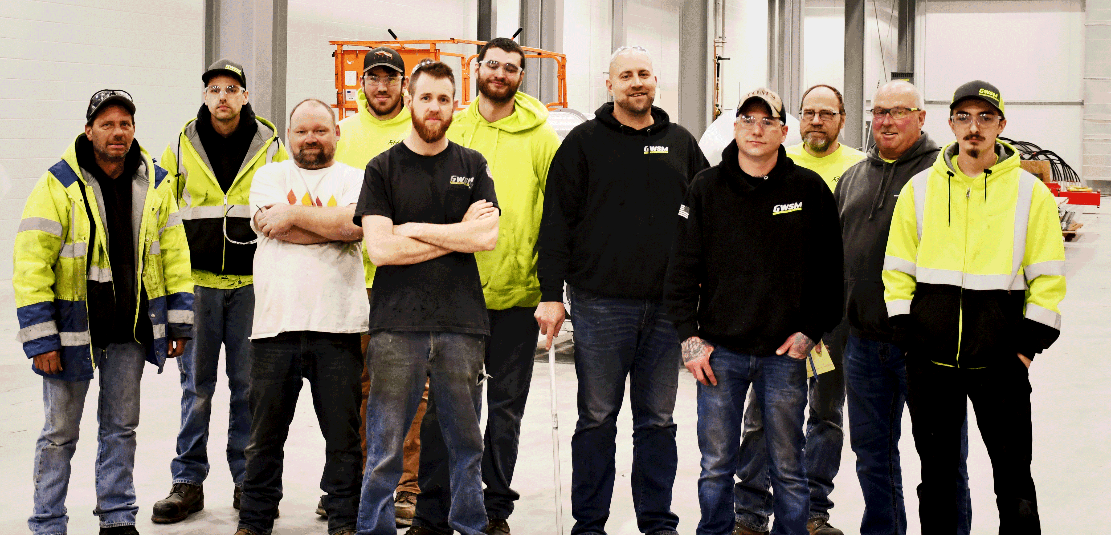 Greater Wisconsin Sheet Metal Team